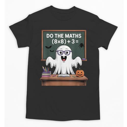 67 Teacher Halloween Ghost Six Seven Meme Do The Maths Unisex T-Shirt - teacherstshirts.com UK