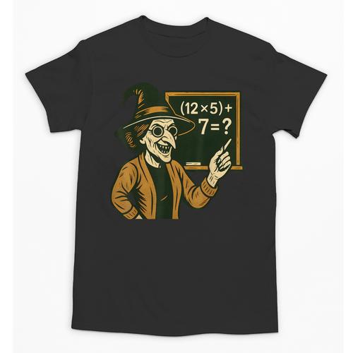 67 Teacher Halloween Witch Six Seven Meme Brainrot Math Joke Unisex T-Shirt - teacherstshirts.com DE