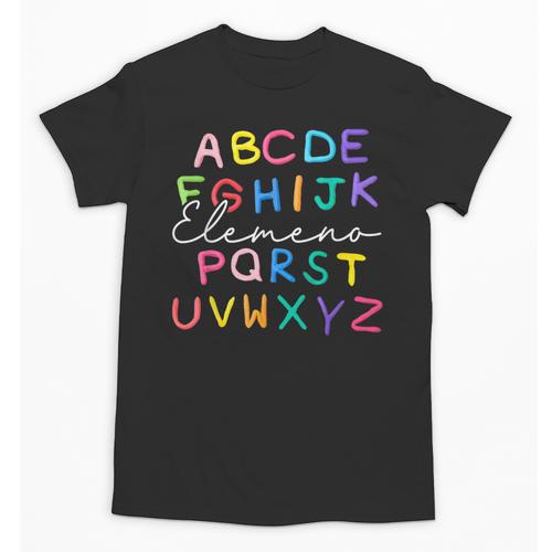 ABC Elemeno Kindergarten Teacher Boy Girl Kid Back To School Unisex T-Shirt - teacherstshirts.com DE