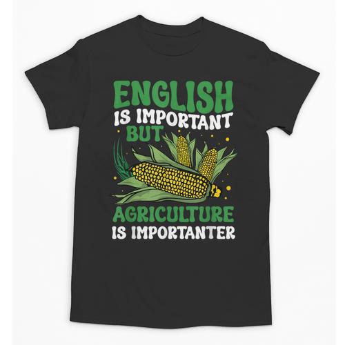AG Teacher English Is Important But Agriculture Teacher Unisex T-Shirt - teacherstshirts.com CA