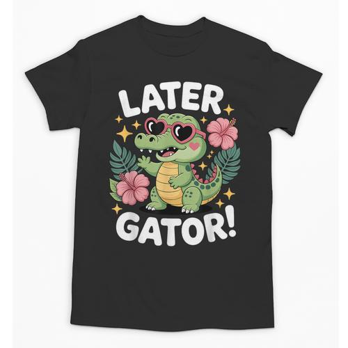 Alligator Later Gator Teacher Summer Last Day Fun Unisex T-Shirt - teacherstshirts.com