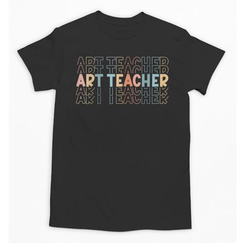 Art Teacher Artist Teacher School Teaching Future Artists Unisex T-Shirt - teacherstshirts.com DE