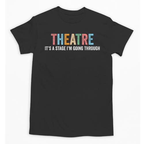 Theatre Drama Teacher Stage Play Broadway Theatre Unisex T-Shirt - teacherstshirts.com