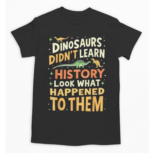 Back To School Dinosaur Social Studies Teacher Student Unisex T-Shirt - teacherstshirts.com