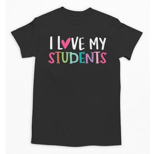 Back To School I Love My Students Teachers Women Boys Girls Unisex T-Shirt - teacherstshirts.com AU