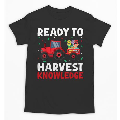 Back To School Teacher Farming Tractor Farmer Kids 100th Day Unisex T-Shirt - teacherstshirts.com DE