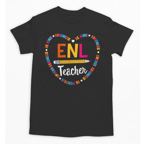 Back To School Tee ENL Teacher English New Language Squad Unisex T-Shirt - teacherstshirts.com AU