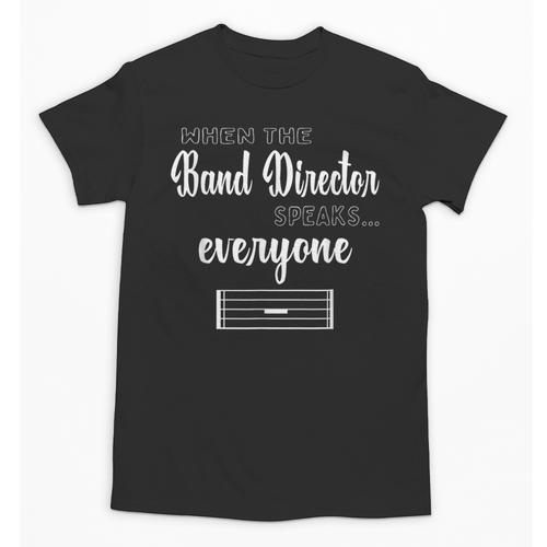 Band Director Shirt Music Teacher Appreciation Unisex T-Shirt - teacherstshirts.com DE