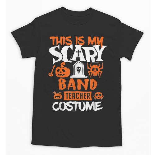Band Teacher Halloween Shirt Costume School Marching Band For Men Women Unisex T-Shirt - teacherstshirts.com