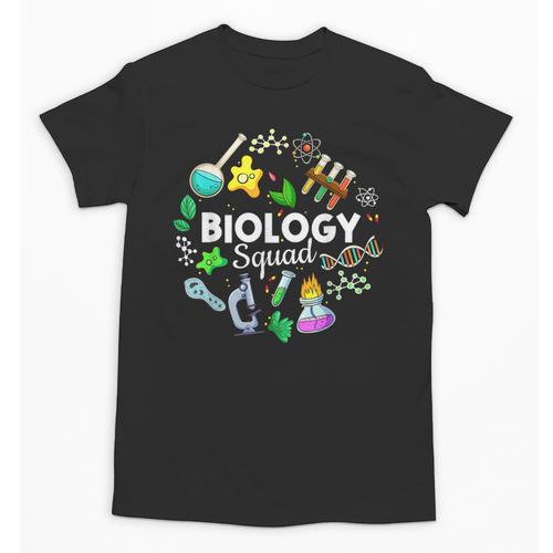 Biology Squad Science Teacher Student Biologist Unisex T-Shirt - teacherstshirts.com UK