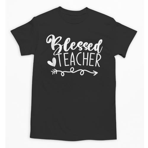 Blessed Teacher For Men Women Kids Unisex T-Shirt - teacherstshirts.com AU