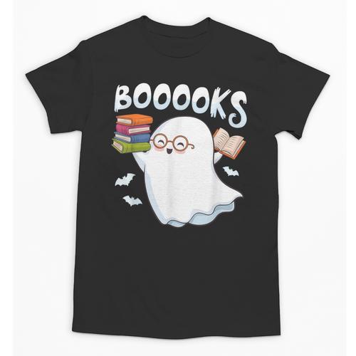 Books Halloween Librarian Teacher Reader Reading Book Lover Unisex T-Shirt - teacherstshirts.com