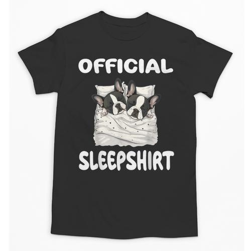 Boston Terrier Dog Official Sleepshirt Pajamas Nightgown For Men Women Girls Kids Unisex T-Shirt - Bostonterriersmerch.com