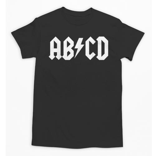 Boys Girls Teachers ABCD Rock Graphic Back To School Unisex T-Shirt - teacherstshirts.com UK