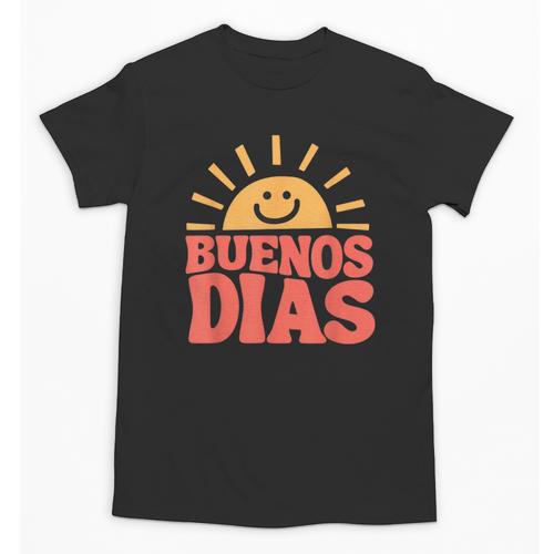 Buenos Dias Spanish Teacher Appreciation Back To School Unisex T-Shirt - teacherstshirts.com UK
