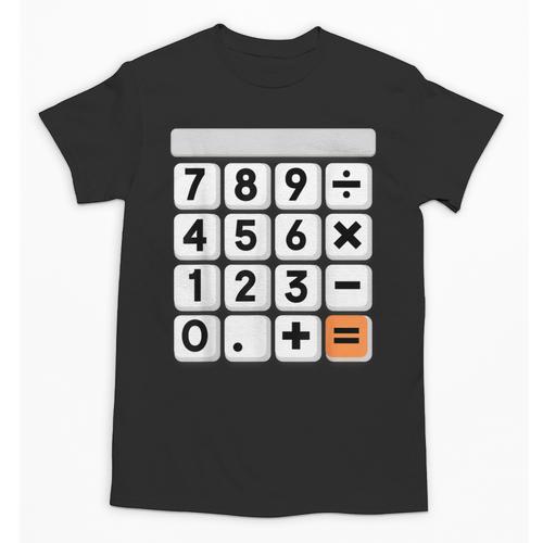 Calculator Easy Halloween Costume For Math Teacher Unisex T-Shirt - teacherstshirts.com CA