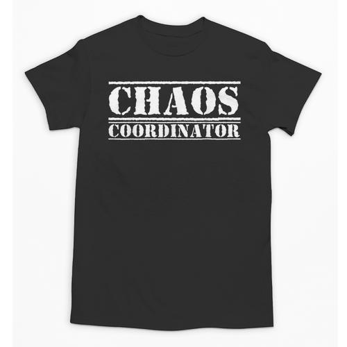Chaos Coordinator Teacher Mom & Parents Unisex T-Shirt - teacherstshirts.com CA