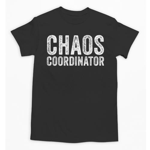 Chaos Coordinator Teacher Mom Dad Parents Vintage Unisex T-Shirt - teacherstshirts.com CA