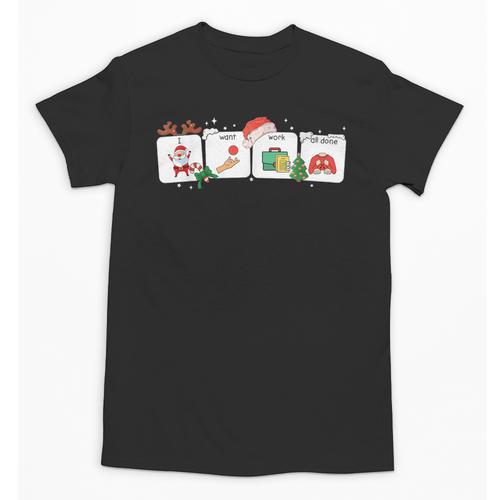 Christmas Santa Special Education SPED Teacher Xmas PJ Unisex T-Shirt - teacherstshirts.com