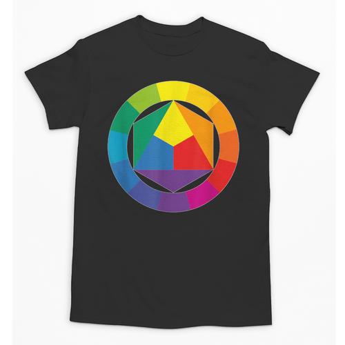 Color Wheel Palette Shirt Artist Painter Art Teacher Tshirt Unisex T-Shirt - teacherstshirts.com
