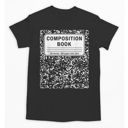 Composition Book Notebook Teachers Matching Group Halloween Unisex T-Shirt - teacherstshirts.com AU