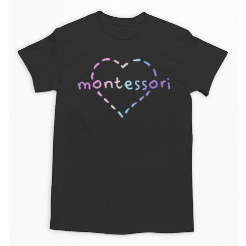 Cute Montessori For Teachers Kids & Moms Unisex T-Shirt - teacherstshirts.com UK