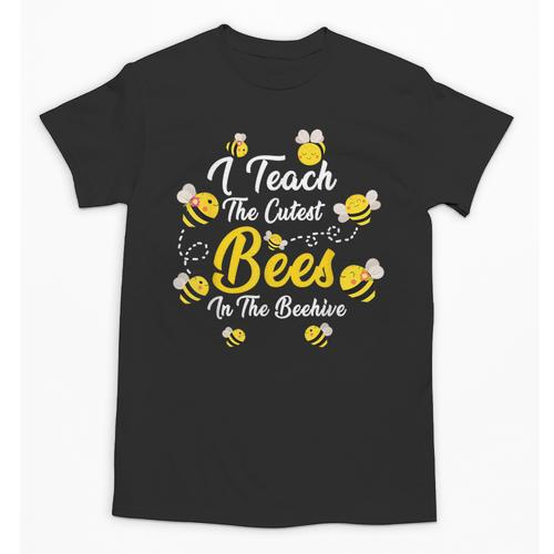 Cute I Teach The Cutest Bees In The Beehive Teacher's Day For Men Women Kids Unisex T-Shirt - teacherstshirts.com AU