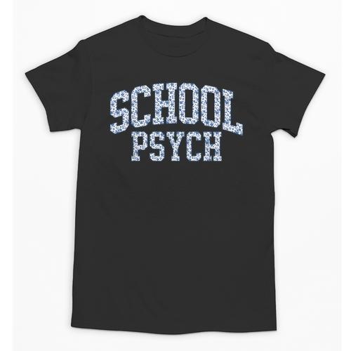 Cute Wildflower School Psych Teacher School Psychologist Unisex T-Shirt - teacherstshirts.com UK