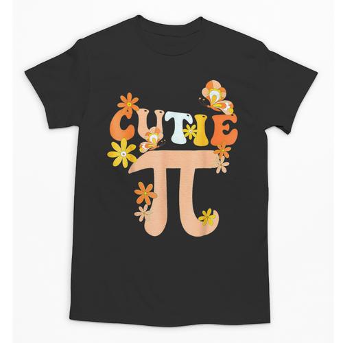 Cutie Pi Shirt Pi Day Math Girls Kids Women Toddler Teacher Unisex T-Shirt - teacherstshirts.com DE
