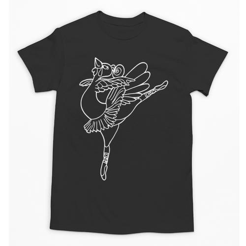 Dancing Turkey Happy Thanksgiving Day Ballet Dance Teacher Unisex T-Shirt - teacherstshirts.com UK