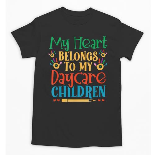 Daycare Children Childcare Provider Teacher PreK Nursery Unisex T-Shirt - teacherstshirts.com AU