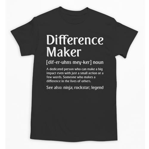 Difference Maker Definition Vintage Teachers Mom Boss Women Unisex T-Shirt - teacherstshirts.com UK