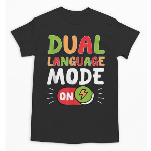Dual Language Teacher Bilingual Teacher Unisex T-Shirt - teacherstshirts.com UK