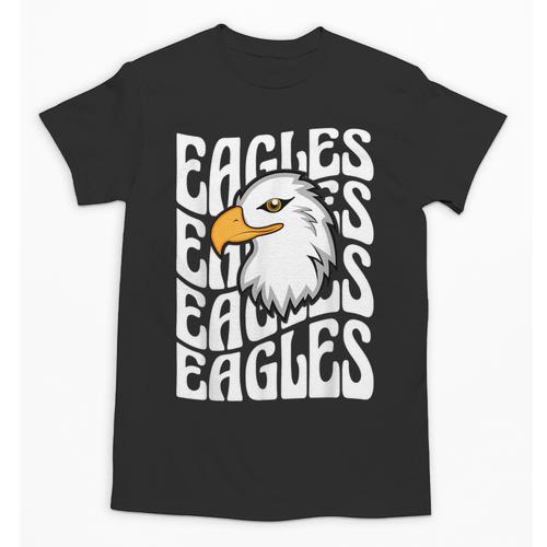 Eagles School Sports Fan Team Spirit Teacher Parent Student Unisex T-Shirt - teacherstshirts.com AU
