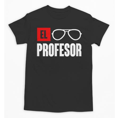 El Professor Money Costume Profesor Glasses Men Teacher Gift Unisex T-Shirt - teacherstshirts.com