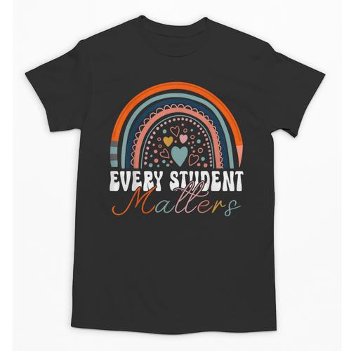 Every Student Matters Paraprofessional Support Teacher Unisex T-Shirt - teacherstshirts.com