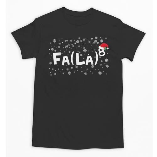 FA LA8 Christmas Santa Fa La Math Teacher Mathematic Unisex T-Shirt - teacherstshirts.com CA