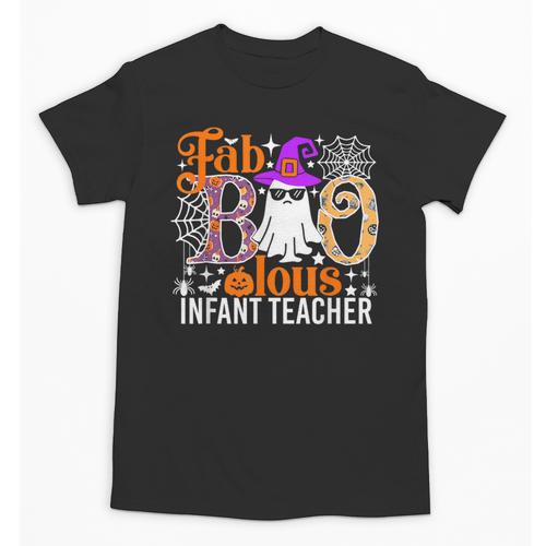 Fab Boo Lous Infant Teacher Halloween Costume Unisex T-Shirt - teacherstshirts.com AU