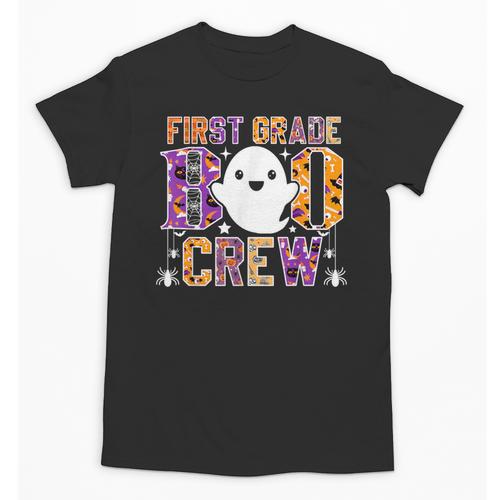 First Grade Boo Crew Teacher Student Halloween Costume Unisex T-Shirt - teacherstshirts.com AU