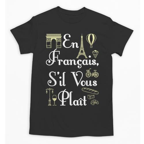 French Teacher En Francais S'Il Vous Plait End Of Year Unisex T-Shirt - teacherstshirts.com AU