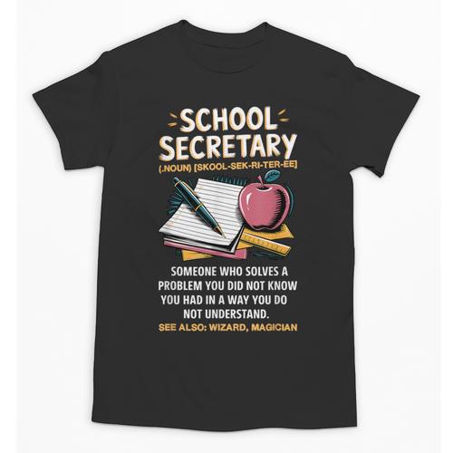 Front Office Teacher Admin Meaning School Secretary Unisex T-Shirt - teacherstshirts.com