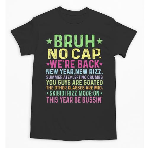 Gen A Slang Teachers Happy 1st Day Of School 2025 Students Unisex T-Shirt - teacherstshirts.com AU