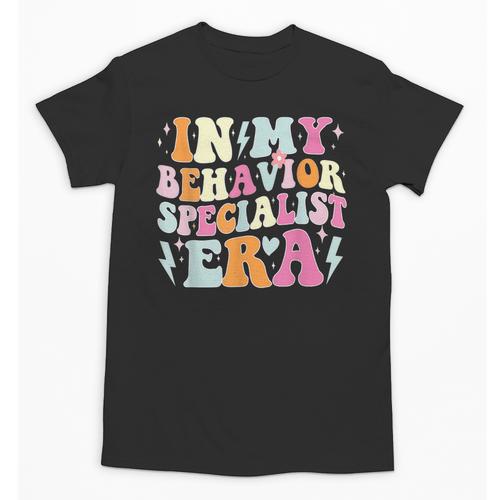 Groovy In My Behavior Specialist Era Behavior Teachers Unisex T-Shirt - teacherstshirts.com AU