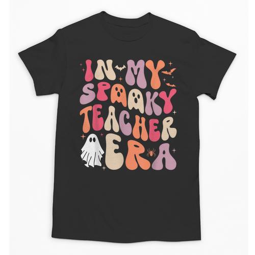 Groovy In My Spooky Teacher Era Halloween Party Boo Unisex T-Shirt - teacherstshirts.com