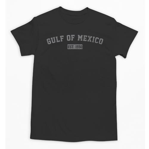 Gulf Of Mexico Est 1550 Retro Vintage For Women Men Teacher Unisex T-Shirt - teacherstshirts.com DE