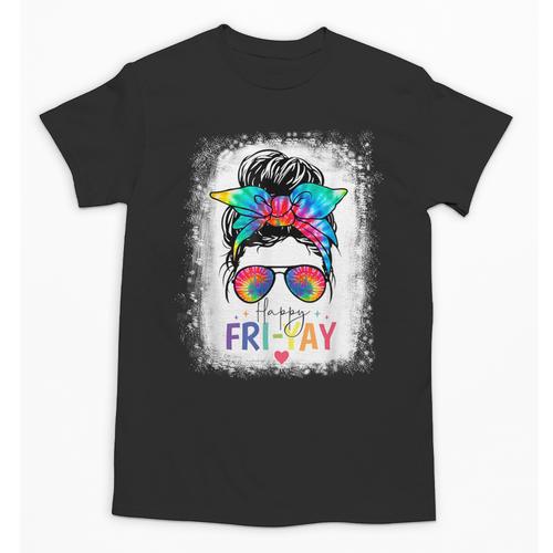 Happy Fri-Yay Friday Teacher Life Happy Friday Unisex T-Shirt - teacherstshirts.com