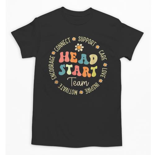Head Start Team Homeschooling Teacher Back To School Unisex T-Shirt - teacherstshirts.com UK