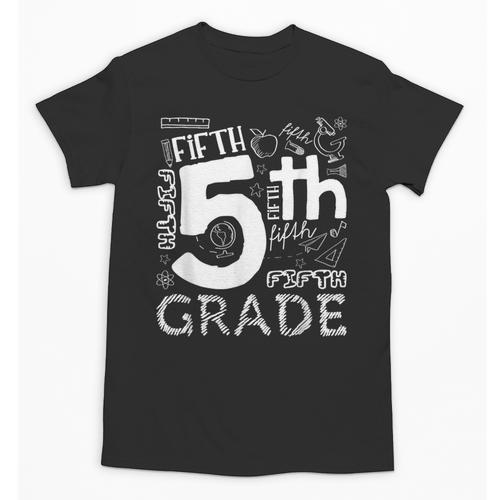 Hello 5th Grade Here I Come Teacher Fifth Grade Boys Girls Unisex T-Shirt - teacherstshirts.com CA