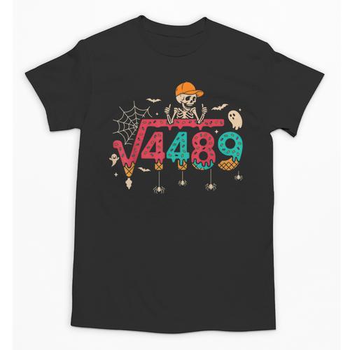 HUGvyn Square Root 4489 Math Teacher 67 Meme Halloween Unisex T-Shirt - teacherstshirts.com UK