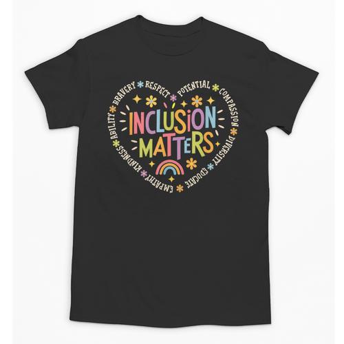 Inclusion Matters Special Education Teacher Autism Awareness Unisex T-Shirt - teacherstshirts.com AU